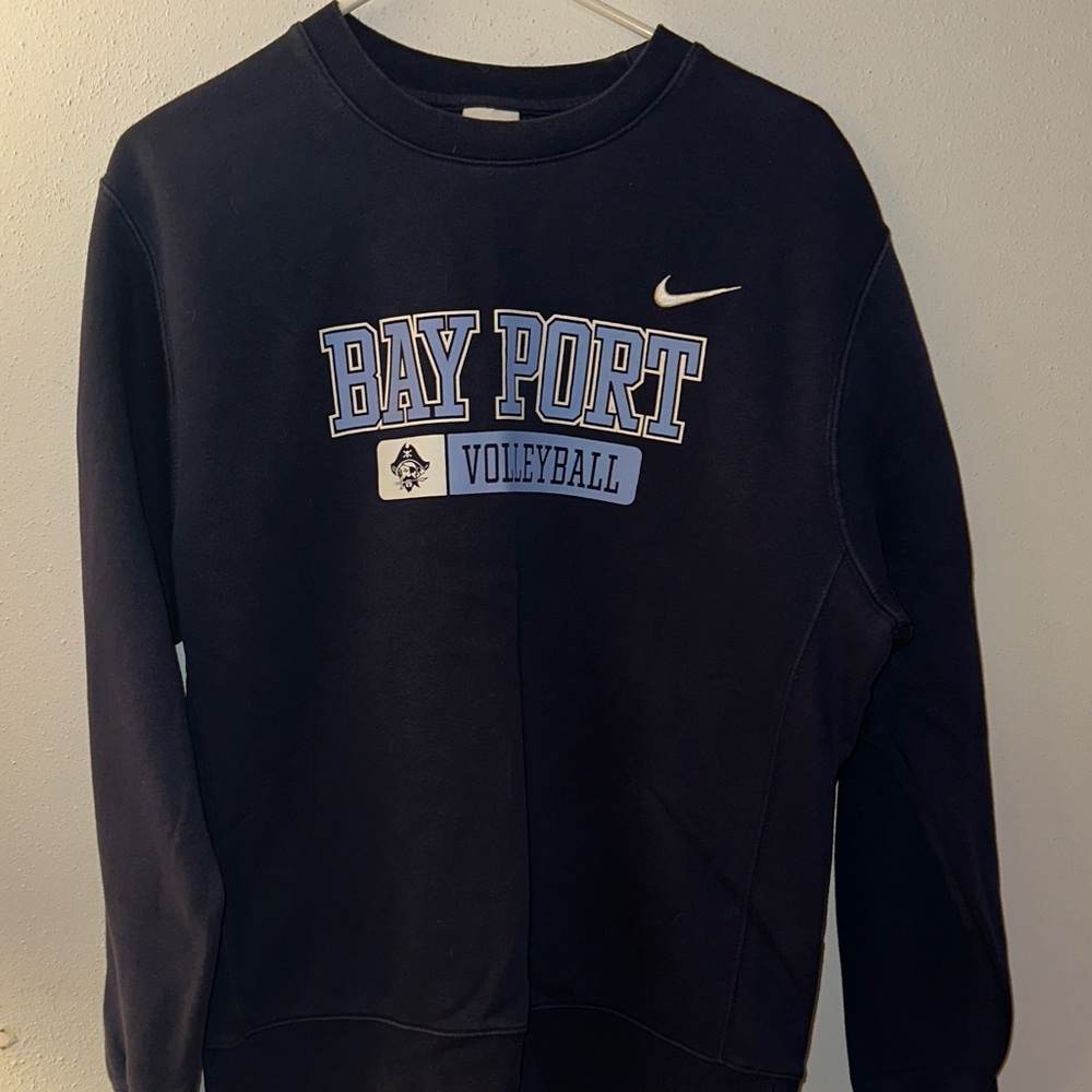 Nike Black Crewneck Bay Port Volleyball Sweater